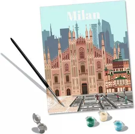 Набор для рисования Ravensburger CreArt Colorful Milan 23688 Photo 3