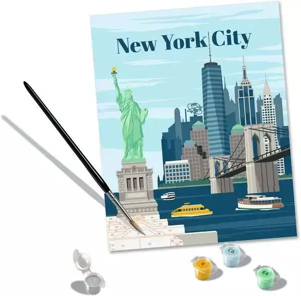 Ravensburger CreArt Colorful New York City gleznošanas komplekts Photo 3