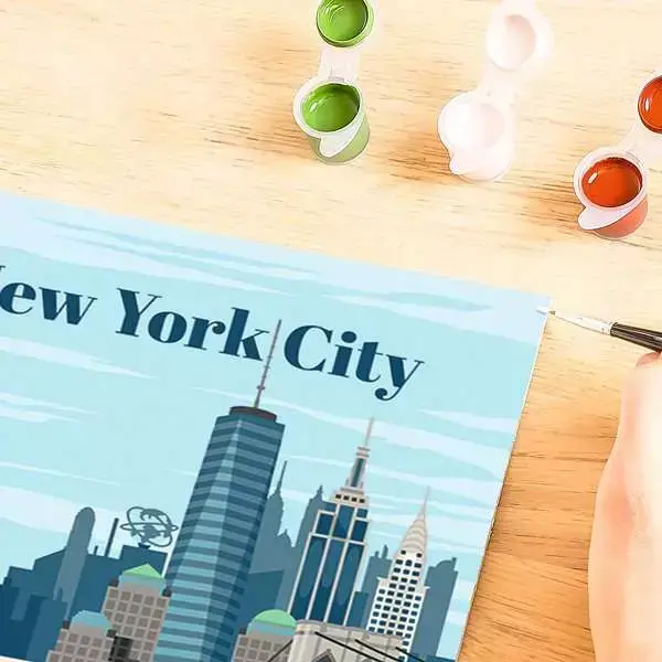 Ravensburger CreArt Colorful New York City gleznošanas komplekts Photo 6
