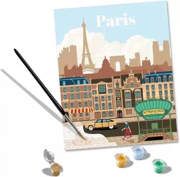 Ravensburger CreArt Colorful Paris — набор для рисования 23687 Photo 3