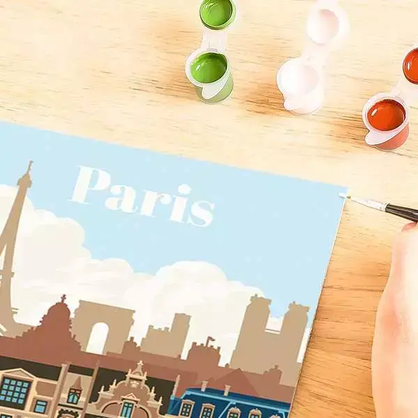 Ravensburger CreArt Colorful Paris — набор для рисования 23687 Photo 6