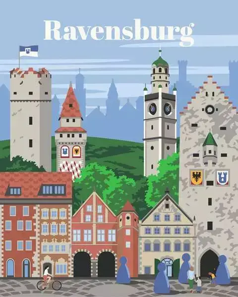 Ravensburger CreArt — набор для рисования Colorful Ravensburg Photo 2