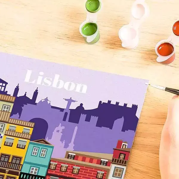 Ravensburger CreArt Colorful Lisbon пазл 25522 Photo 6