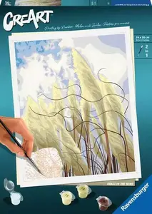 Gleznošanas komplekts Ravensburger CreArt — "Grass in the Wind" (modelis 23611) no Ravensburger