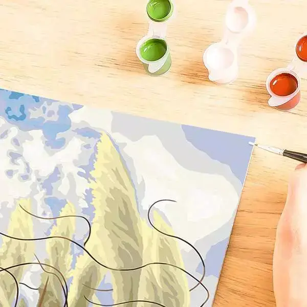 Ravensburger CreArt gleznošanas komplekts — Grass in the Wind 23611 Photo 7