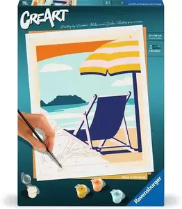 Набор для рисования Ravensburger CreArt – Relax at the Beach (23897)