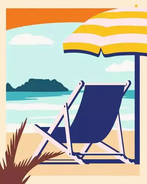 Ravensburger CreArt набор для рисования Relax at the Beach Photo 2