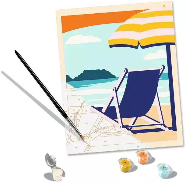 Ravensburger CreArt набор для рисования Relax at the Beach Photo 3