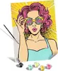 Ravensburger CreArt Canvas Edition — Lady in Pink Photo 3