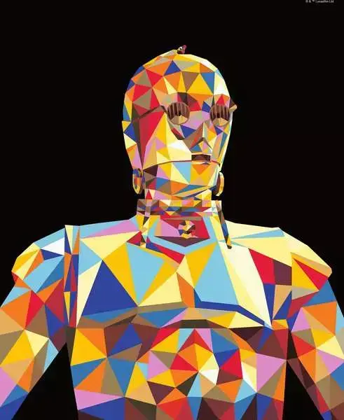 Ravensburger CreArt Star Wars C-3PO набор для рисования Photo 2