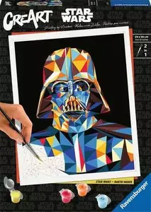 Набор для рисования Ravensburger CreArt Star Wars - Дарт Вейдер, модель 23731, раскраска по номерам