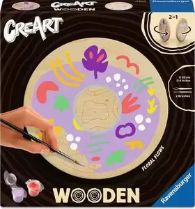 Ravensburger CreArt Wooden Floral Streams — деревянный пазл Ravensburger, модель 25920