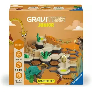 Конструктор-горка Ravensburger GraviTrax Junior Starter Set S Desert, модель 24585