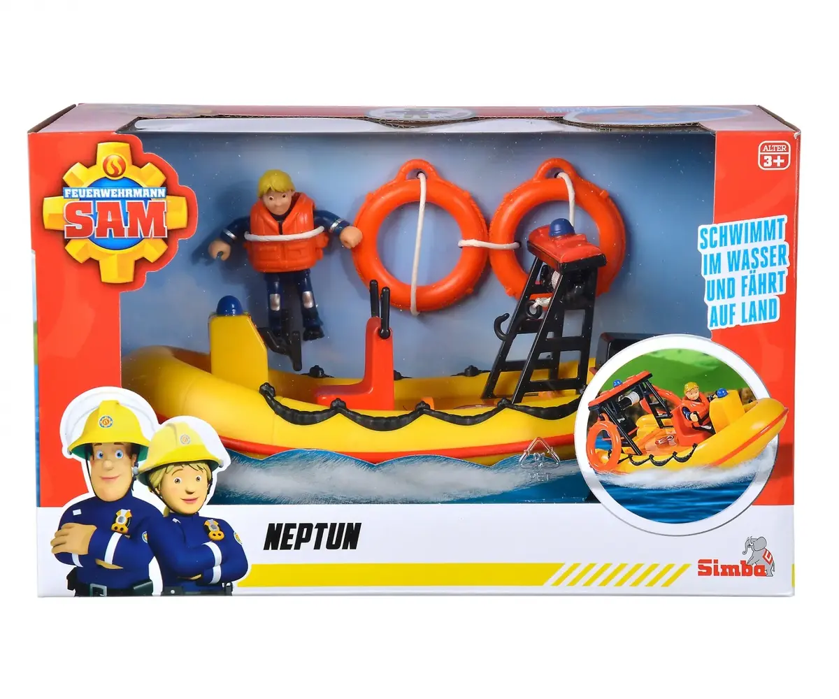 Игровая лодка Simba-Dickie Fireman Sam Neptune Photo 7