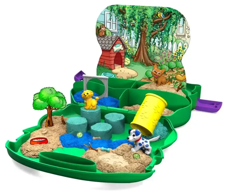 Spinmaster Kinetic Sand Diggin' Dog Park playset Photo 2