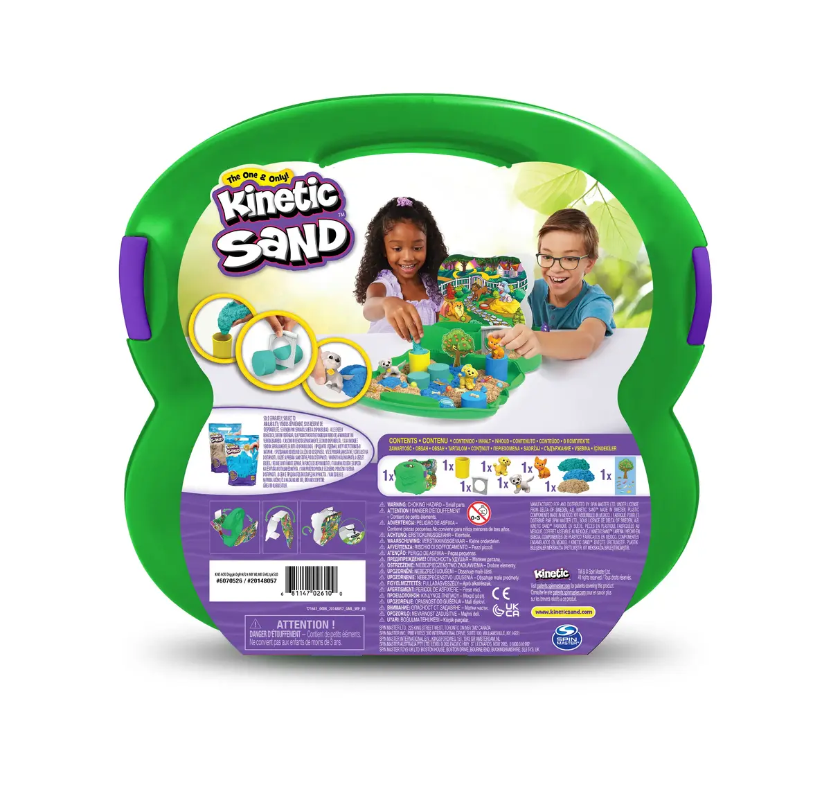 Spinmaster Kinetic Sand Diggin' Dog Park playset Photo 7