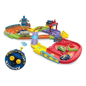 Toy RC car racing track VTech Tut Tut Baby Flitzer – interactive push-and-go vehicle set