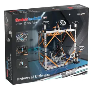 Izglītojošs konstruktors Fischertechnik Universal Ultimate 576102 — modulāras detaļas mācībām un prototipēšanai
