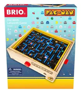 Настольная игра-головоломка Ravensburger BRIO PAC-MAN Labyrinth — лабиринт и ловкость