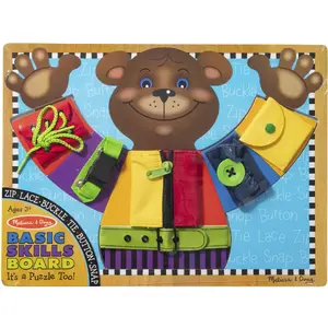 Dress-up magnetic play board by Spin Master Melissa & Doug — I Dress Up Board, skill game
