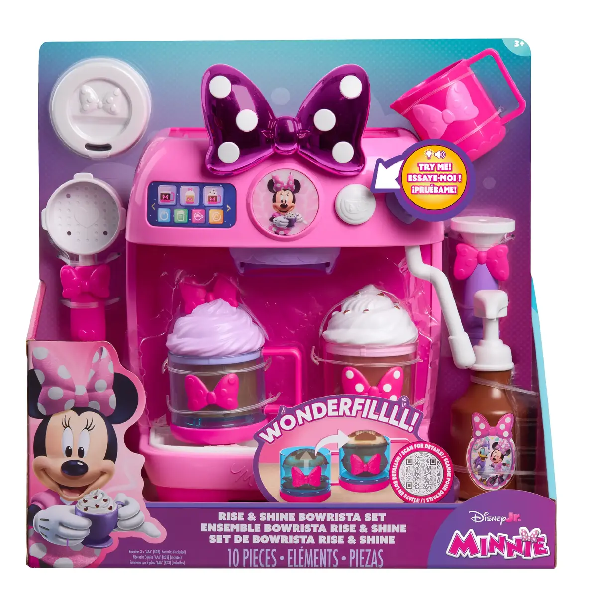Just Play Minnie Mouse Rise & Shine Bowrista Set rotaļlieta Photo 4