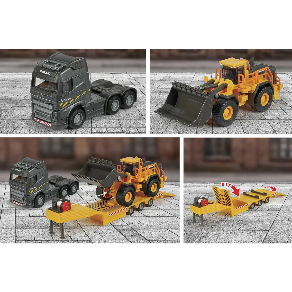 Simba-Dickie Majorette Volvo FH16 — набор игрушечных машин Photo 6