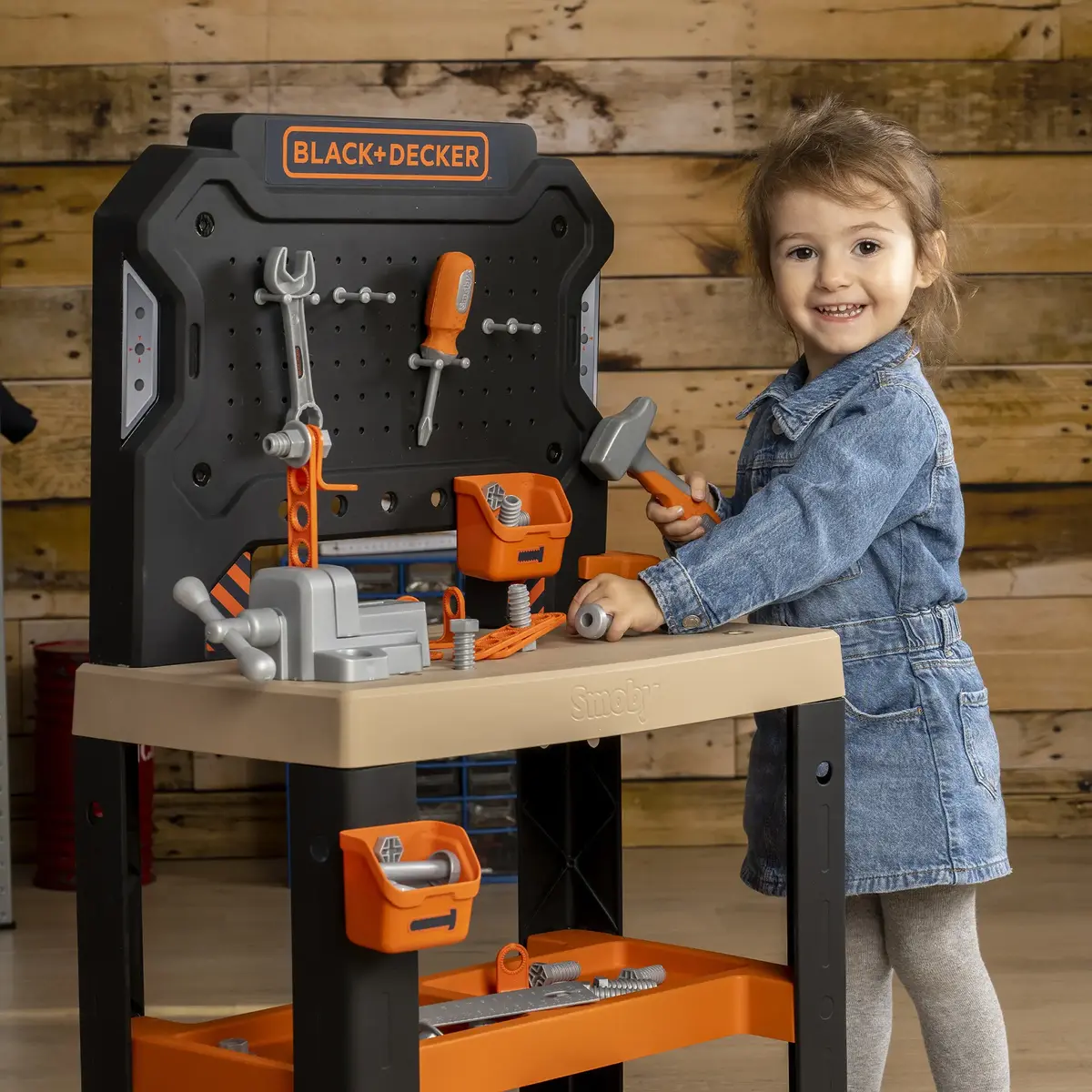 Simba‑Dickie Smoby Black+Decker children's workbench set Photo 6