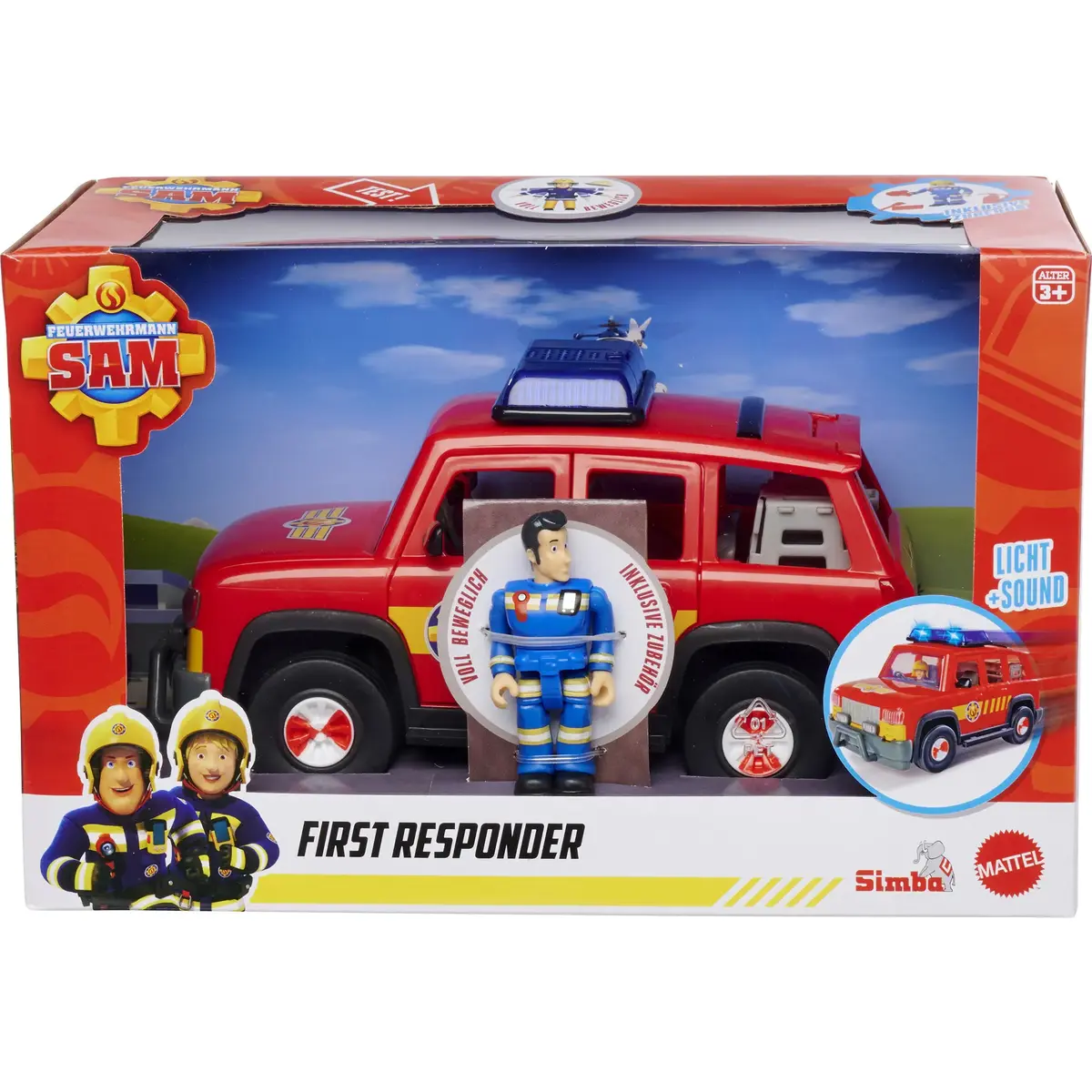 Игрушечный автомобиль Simba‑Dickie Fireman Sam First Responder Photo 6