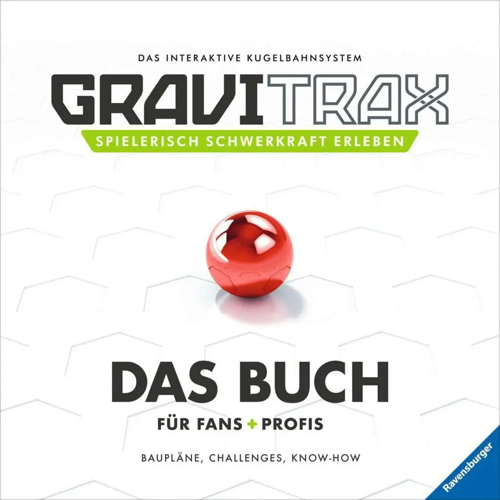 Cietais vāks Ravensburger GraviTrax — Grāmata