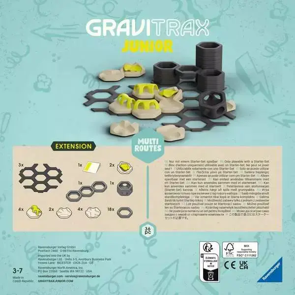 Ravensburger GraviTrax Junior Expansion Multi Routes, Railway Photo 2