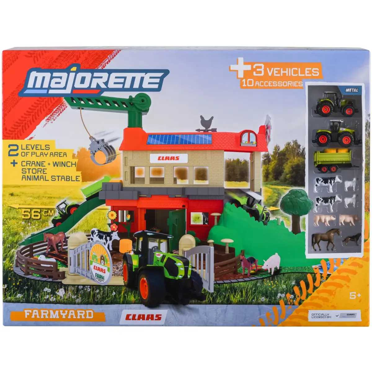 Majorette CLAAS Farm Playset — Simba‑Dickie play buildings Photo 5