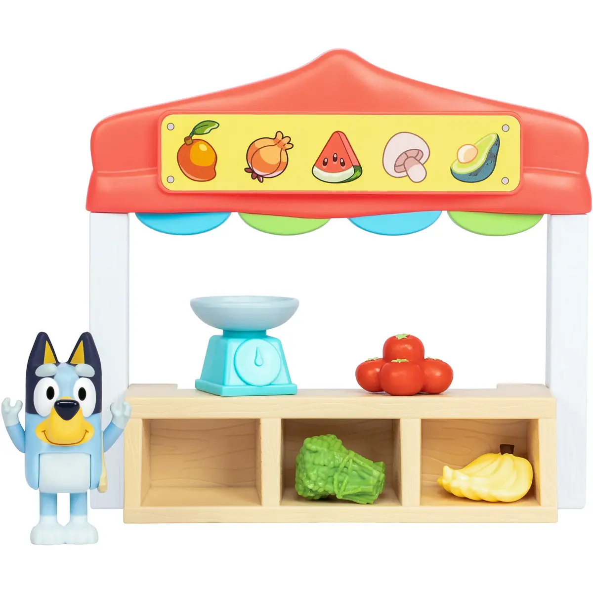 Bluey Mini Playset — Фермерский рынок, Moose Toys Ltd. Photo 3