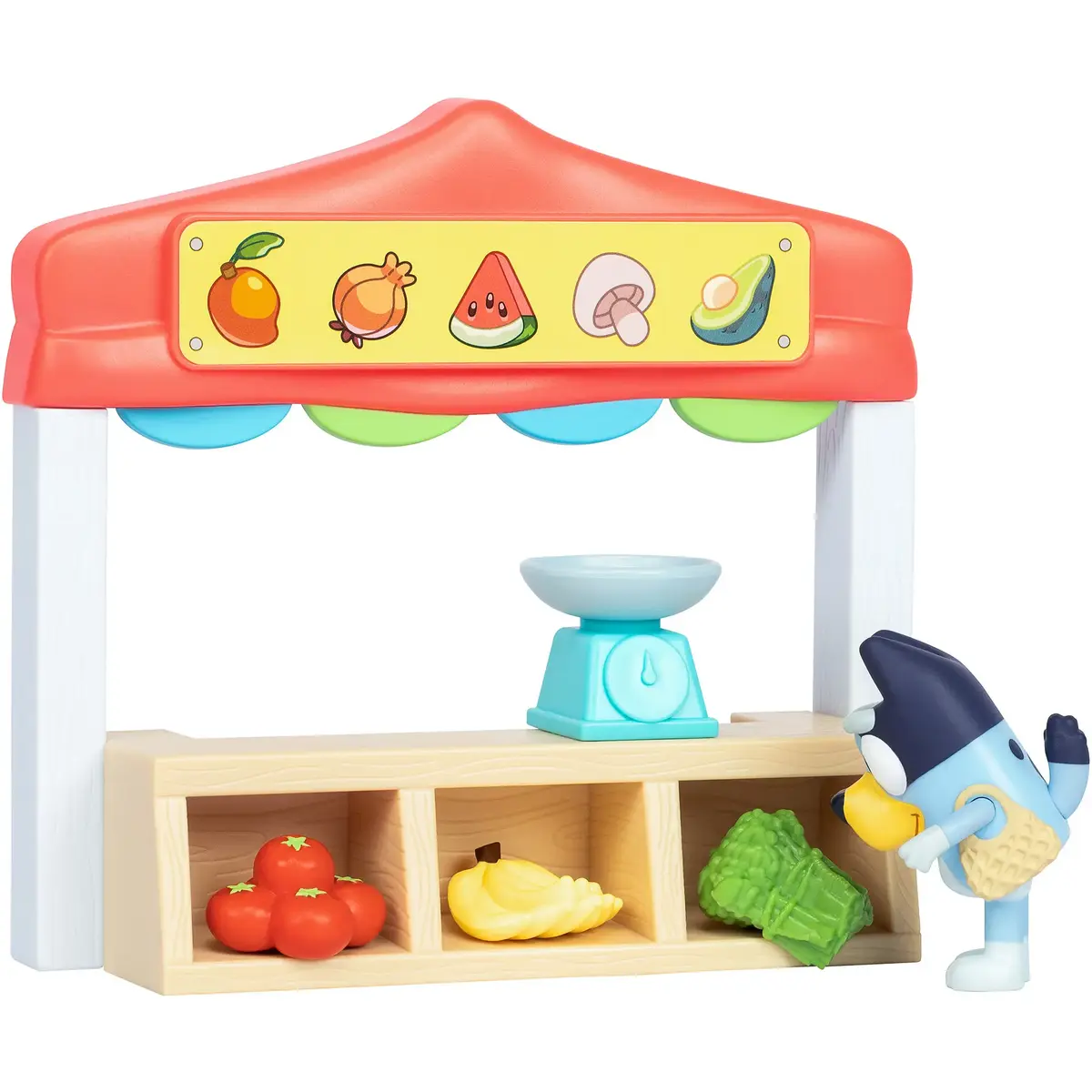 Bluey Mini Playset — Фермерский рынок, Moose Toys Ltd. Photo 4