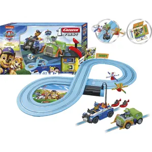 Rotaļlietu sacīkšu trase CARRERA FIRST Paw Patrol - Ready for Action, bērnu trase