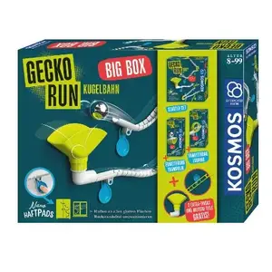 Marble run Kosmos Gecko Run - Big Box by Kosmos, model 621209, construction set for marble racing