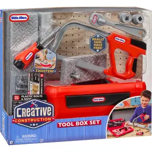 Детский набор инструментов Little Tikes Creative Construction от MGA Entertainment — игровой набор для строительства