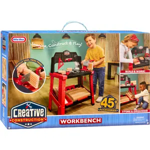 Children's workbench MGA Entertainment Little Tikes Creative Construction play workbench, tool set