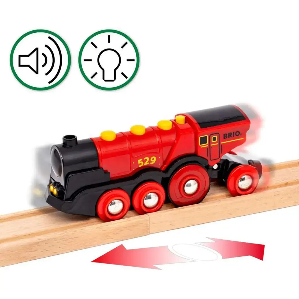 Ravensburger BRIO World Red Lola Farm Train Set Photo 6