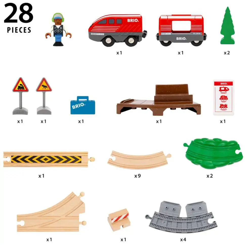 Ravensburger BRIO World Dzelzceļa komplekts ar motoru Photo 5