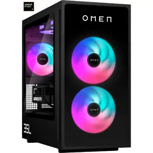Spēļu stacionārais dators OMEN by HP 35L GT16-0192ng — tornis, melns, bez operētājsistēmas