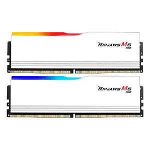 G.SKILL Ripjaws M5 RGB DDR5 32GB (2x16GB) 6800 MT/s CL34 White Dual Kit F5-6800J3445G16GX2-RM5RW
