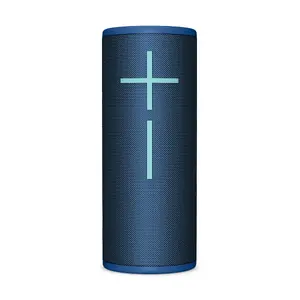 Portatīvais stereo skaļrunis Ultimate Ears BOOM 4 — zils, draiveris 4 cm, pasīvais radiators 46,1×65,2 mm, Bluetooth 45 m