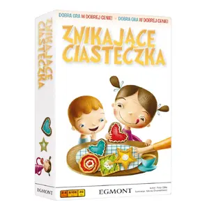 Educational book Egmont — Znikające ciasteczka (Polish, Hardcover, 125×195 mm, 280 g, FSC)