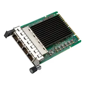 Сетевой адаптер INTEL E610-XT4 OCP 3.0 — PCI Express, Ethernet, 10 Гбит/с, внутренний, серебристый/зеленый/черный