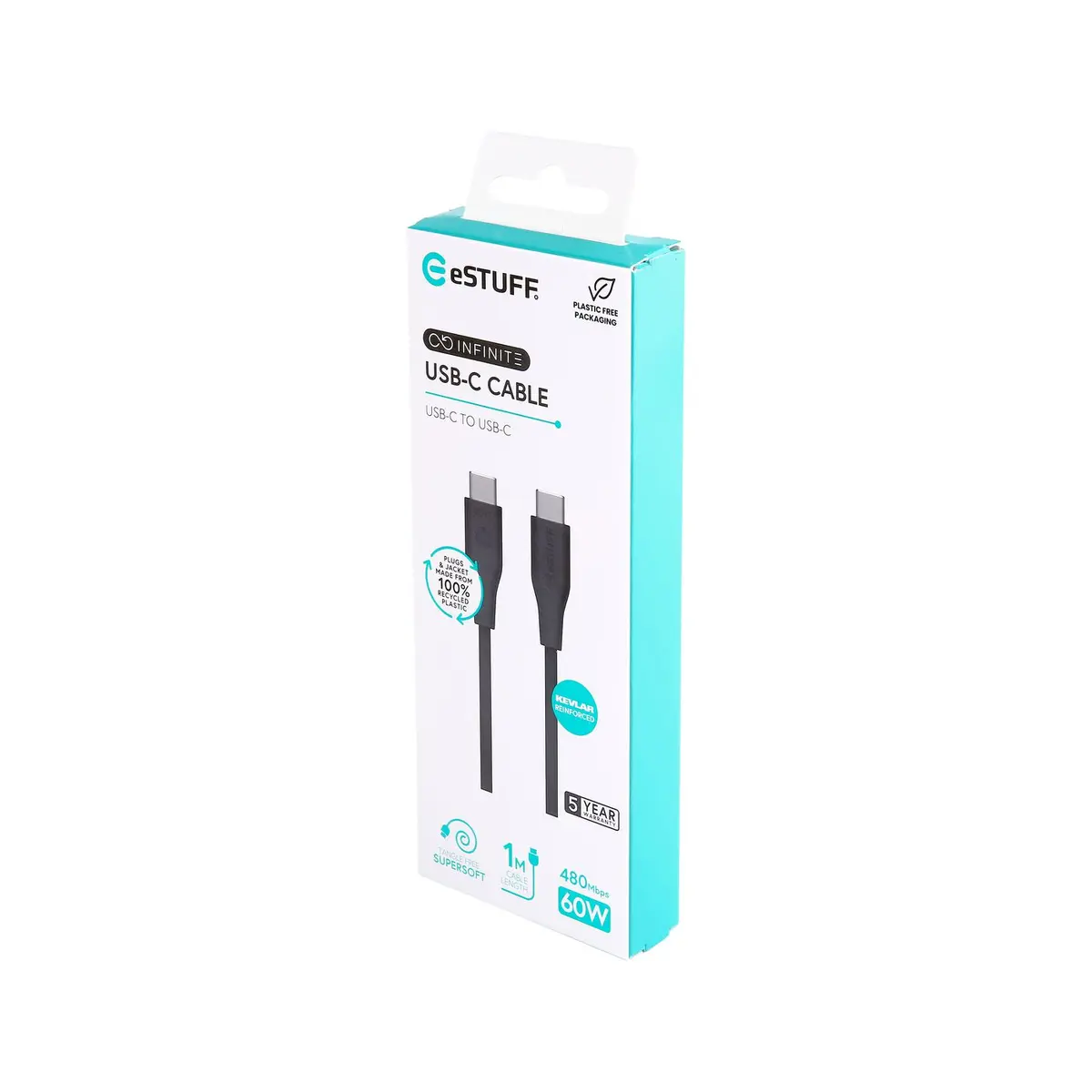 eSTUFF ES604180 USB-C Cable Photo 3