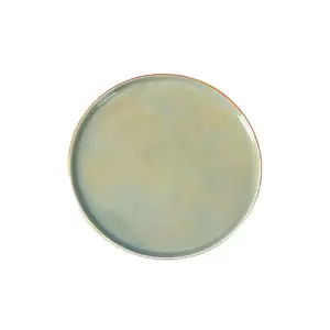 Porcelain Oliva 21 cm dinner plate COMAS — green
