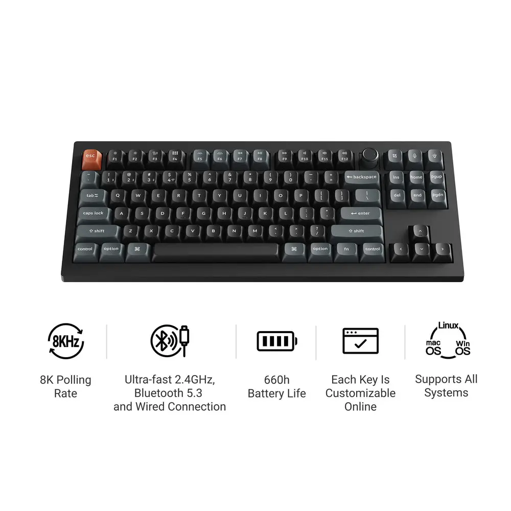 Keychron V3 Ultra 8K Mehāniskā Tastatūra Photo 2