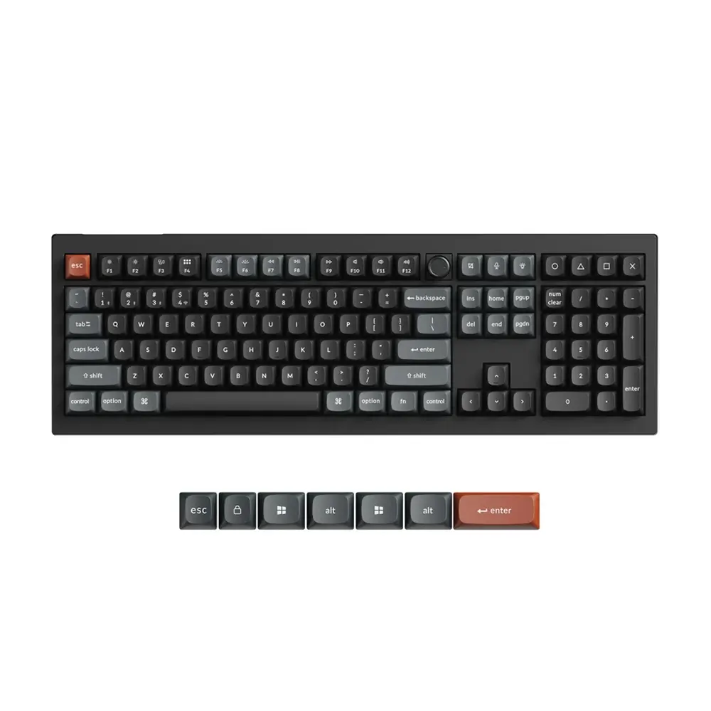 Meklēnis pilna izmēra (100%) tastatūra Keychron