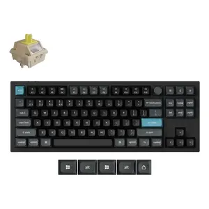 Mechanical Keyboard Keychron Q3 Ultra 8K — 80% QWERTY, Wired & Bluetooth, RGB, Black