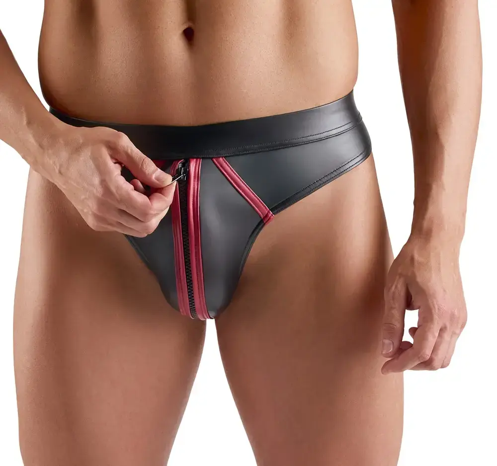 Svenjoyment M. Thong 2XL — wetlook siksnas Photo 3